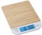 Taylor Digital Eco-Friendly Bamboo Kitchen Food Scale, 15 Pound Capacity, Natural