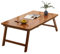 cendbirut Braun,Tragbarer, rechteckiger, Faltbarer Couchtisch, japanischer Teetisch, Couchtisch, faltbar, niedriger Bodenschreibtisch für Erwachsene, Esstisch, Tatami-Tisch Wohnzimmer, Schlafzimmer