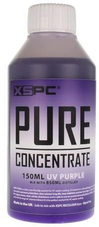 XSPC PURE Destilliertes Konzentrat Kühlmittel, 150 ml, UV-Lila