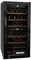 Cantinetta vino a libera installazione - WineExpert 24 Fullglass Black