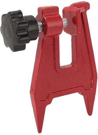 TOPINCN Chainsaw File Guide Vise for Sharpening Stump, Chainsaw Sharpener Chain Saw File Guide Vise Portable Chainsaw Sharpening Accessory Filing Logging Tool Chainsaw Chain Sharpening Jig