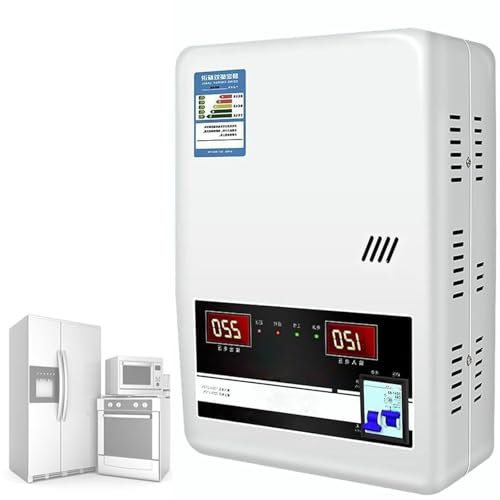 HNBYLMM Stabilizzatore di Tensione, regolatore di Tensione Automatico da 220V, stabilizzatore AC monofase, stabilizzatore di Tensione Domestico ad Alta Potenza da 6800W a 20000W,15000W