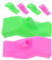 Mikikit 6Piezas Colores y Instalación para Lavabo y Bañera Diseñado para Atención de Bebés y Fomentar