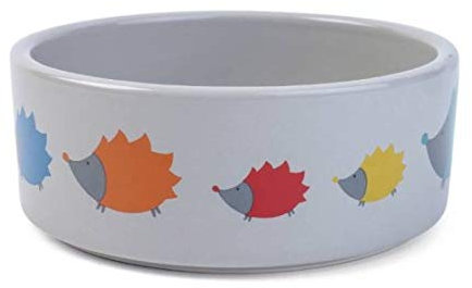 Zoon 20cm Hoglets Ceramic Dog Bowl Dishwasher Safe