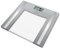 Salter 9182 SV3R Glass Analyser Bathroom Scale, 150 kg Max Capacity, Digital Weighing Scales For Body Weight/Fat/Water, Muscle/Bone Mass, BMI, 8 User Memory, Athlete Mode, Easy to Read Display, Silver