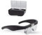 Lightcraft Pro LED Lupenbrille mit 4 Linsen, LC1790USB