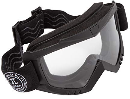 PiWear® MX Muddy CL Moto Crossbrille Motorradbrille schwarz klar Quad Enduro ATV Offroad