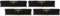 Corsair Kit di Memoria Desktop VENGEANCE LPX 32GB, 4x8GB DDR4 3600, PC4-28800 C16 1.35V, Nero