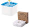 Fontaine à chats Niktule, 4 litres, Résistante au sec, Filtration à 3 étapes, Eau saine pour chats et chiens