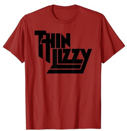 Thin Lizzy – Stacked Black Logo T-Shirt
