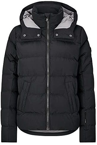 Ziener Damen TUSJA Ski-Jacke Freizeit, Sport | warm, wasserdicht, Micro Down, black, 42