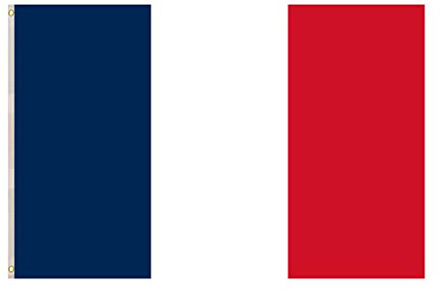 WedDecor 152 x 91 cm Frankreich-Nationalflagge, Sportspiele, Events, Kneipe, Grilldekoration, für Fußball, Rugby, Sport, Weltmeisterschaft 2022 Banner Fan-Unterstützungsflagge
