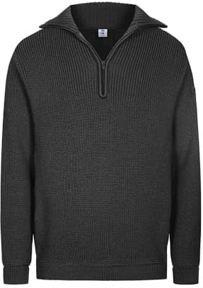 HANSEHELD Herren Troyer Merino Wolle GOTS