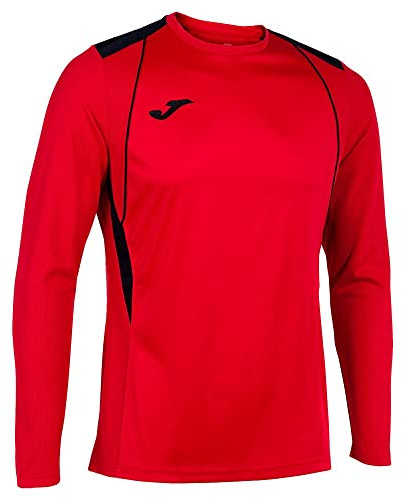 Joma Herren Championship Vii Tshirt, Rot Schwarz, M
