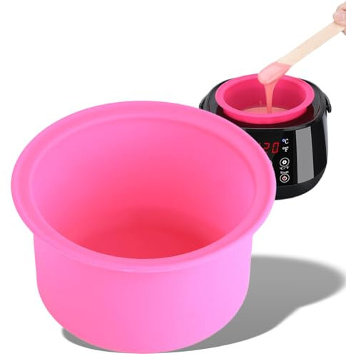 Wax Warmer Inner Pot for Wax Heating Machine, Hair Removal Waxing Bowl, Wax Warmer Replacement Pot - Silicone, Heat Resistant, Easy Clean