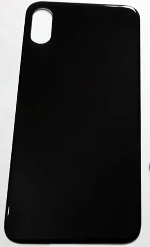 Replacement Back Glass for iPhone XS Max Case Big Camera Hole Housing (Black)