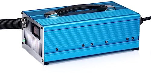 HYDTGZ Chargeur De Batterie Haute Puissance 12V 50A Chargeur De Batteries Au Plomb avec Affichage LED Convient pour Chariot Élévateur Électrique, Gerbeur Électrique, Voiture De Tourisme,A2