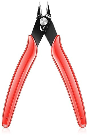 RUZIZAO Pince Coupante Precision, Mini Pince Coupante Modelisme, Pinces Coupantes Diagonale, Pinces Coupantes de Côté de Coupe pour la Réparation de Électronique, Traitement de Bijoux, Modèles, DIY