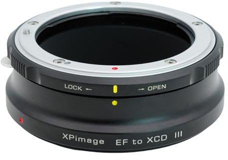 XPIMAGE Objektivadapterring kompatibel mit Canon EF-Objektiv für Hasselblad X System XCD-Kamera X1D X2D