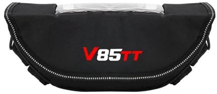 SiMuRYP Motorrad-Lenker-Hängetasche Für Moto Guzzi V85 TT V 85 TT V85TT / Centenario/Reise Tragbare Aufbewahrungstasche Für Werkzeug, Wasserdichter Lenker, Mobile Navigationstasche
