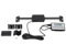 Lfhelper Digitalanzeige LCD Drehmaschinen Linearskala Readout Kit Anbaumeßschieber, Remote Digitalanzeige Messschieber, genaues lineares Ausleseset, mit Magneten für Drehmaschine Fräsmaschinen 0-150mm