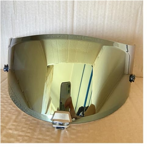 CONGKE Motorradhelm-Visierlinse, Antibeschlag, Anti-Ultraviolett, Motorrad-Windschutzscheiben-Zubehör, Sonnenblende,Visier Motorradhelm