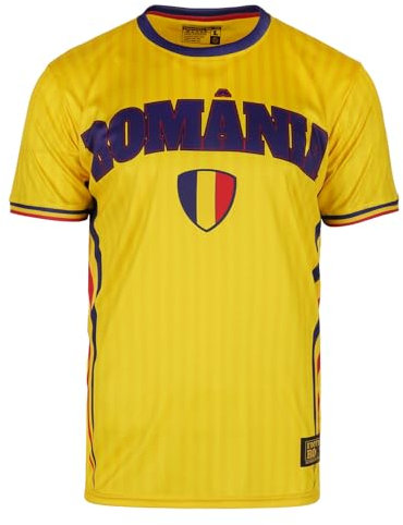 Fußballtrikots, Fußball Trikot Rumänien, Nationalmannschaften, Fan-Trikot, Rumänien Trikot - Fußball T-Shirt (S)