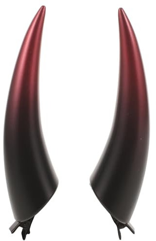 HOODANCOS 2 Stück Halloween Dämon Horn Haarspangen Gothic Haarspangen Teufel Hörner Kostüm Metall Haarnadeln Keine Falten Haarnadeln Mädchen Frauen Horror Haarschmuck Fledermaus Cosplay