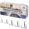 Zite Fishing Qualitäts-Drillingshaken Set 30 Stück | Drillinge Angelhaken Sortiment in Box | High Carbon Steel & Scharfe Spitzen | Angeln Haken Größe 2, 4, 6, 8 & 10