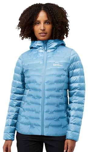 Jack Wolfskin Damen Passamani Down Hoody W Rds, Sky Blue, XS EU