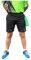 Rink Unisex Sport Bowls Shorts, Polyester, Elasticated Waistband (UK, Alpha, XL, Regular, Regular, Black)