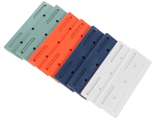 OFFIGAM Power Strip Mount Strip Holder Wall Mount Socket Fixer for Plug-In Board – Self-Adhesive Wall-Mounted Organizer for Offices and Home Use Easy to Install