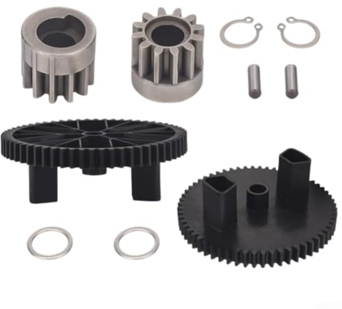 R-2280 NP08 - Set di ingranaggi per spazzatrice a 60 denti per STS-42, STS-420, STS-426, STS-427, compatibile con John-Deere Brinly da 42 (A)