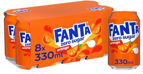 Fanta Orange Zero 8 x 330 ml
