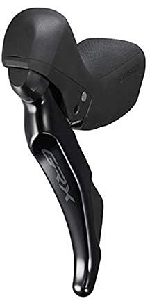 Shimano GRX ST-RX400 Schalt-/Bremshebel 2-Fach Scheibenbremse Links Black 2020 Schalthebel, Schwarz, Left Rear