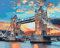 TWYYDP Puzzle 1000 Piece For Adult Sunset London Tower Bridge Landscape Jigsaw Puzzle