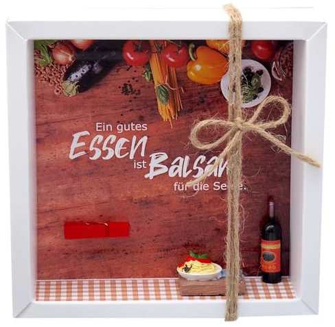 ZauberDeko Geldgeschenk Verpackung Essen Restaurant Essensgutschein Gutschein Geschenk Geburtstag