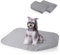 Nobleza - Tapis Ultra Absorbant pour Chien Grande Taille, Tapis propreté Chien educateur Chiot Lavable, Réutilisables alaise pour Chien, Tapis gamelle Chien educateur Chiot，Lot de 2, 75×89CM