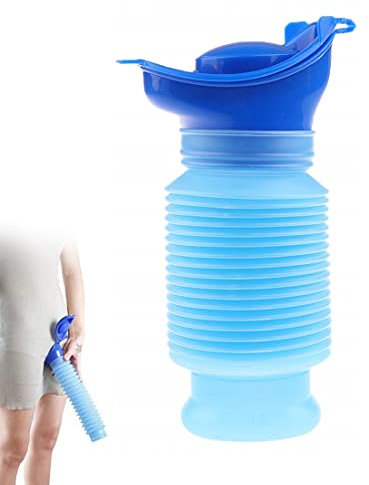 Ncheli Portable Petit Pot à Urine,Toilettes Urinoir d'urgence Generies L'urinoir Portable Urinoir Extérieur Portable l’extérieur et Les Voyages - 750 ML