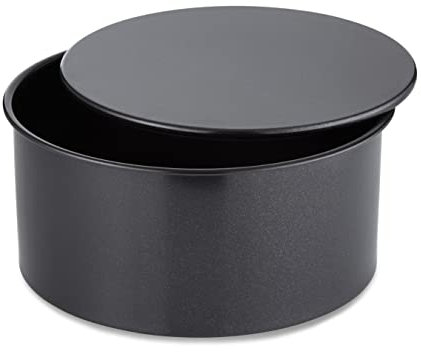 Tower T943019HG11 15cm Loose Base Deep Cake Tin Made in Aluminised Steel with Non-Stick Coating, Black