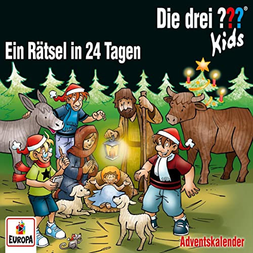 Ein Rätsel in 24 Tagen. Adventskalender: Die drei ??? Kids