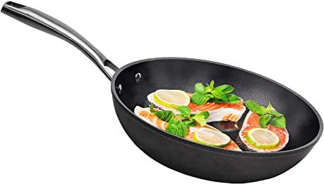 Cecotec Sartén Polka Fantasy 20 Bucket Silver. Diámetro 20 cm, Aluminio Forjado, Revestimiento Antiadherente Whitford Eterna, Libre PFOA, Mango de Acero Inox, Apta para Inducción