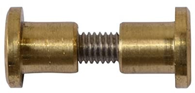 Ersatzteile Teakmöbel Ersatzschraube Messing/Edelstahl Hülsenschraube 37-mm