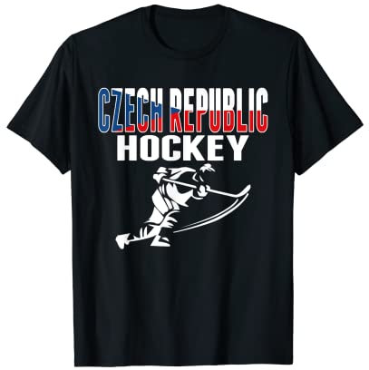 Tschechische Republik Eishockey-Fans Trikot - Support Czech Hockey T-Shirt