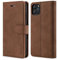 TOHULLE Case for iPhone 11 Pro, Premium PU Leather Wallet Case with Card Holder Kickstand Magnetic Closure Shockproof Flip Folio Case Cover for iPhone 11 Pro (5.8 Inch) - Brown