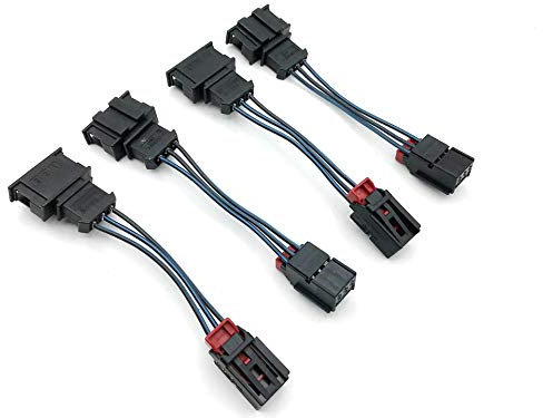 HZ-DESIGN Adapter zur Nachrüstung Umrüstset Kabel der Heckleuchten Set 4 Stück kompatibel mit Golf 6 R GTI