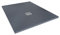 Aquabad Mineralguss Duschwanne Deluxe Classic, Rechteck 90 x 120 cm, Anthrazit