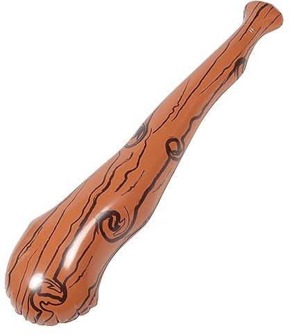 Unomor Aufblasbare Schläger-Requisiten Zum Aufblasen Höhlenmensch-Stick Aufblasbarer Baseballschläger Sportparty Höhlenmensch-Schläger Thunderstick Jubel-Requisiten Für