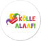 Huuraa Magnet Kölle Alaaf Narrenkappe Geschenk 59mm Flaschenöffner Kölle Alaaf Geschenkidee