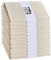 Pack of 12 Rustic Natural Cotton Fabric Napkins, Set of 12, Soft, Comfortable and Reusable, Linen Napkins, Cloth for Wedding Party and Party Decoration Set
